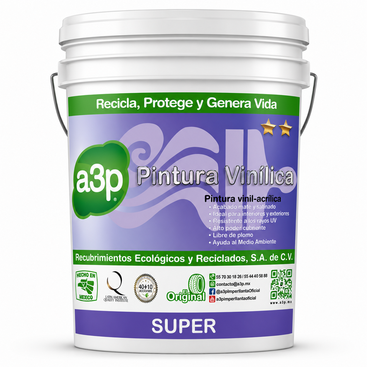 A3P Pintura Vinílica SUPER